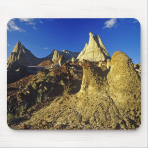 Badlands formations at Dinosaur Provincial Park 2 Mouse Mat