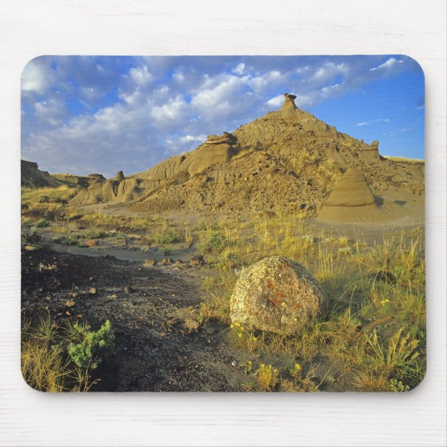 Badlands formations at Dinosaur Provincial Park Mouse Mat (Front)