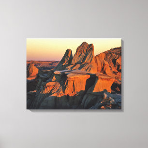 Badlands in Theodore Roosevelt National Park Canvas Print