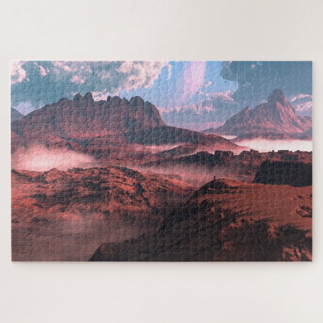 Badlands Jigsaw Puzzle (Horizontal)