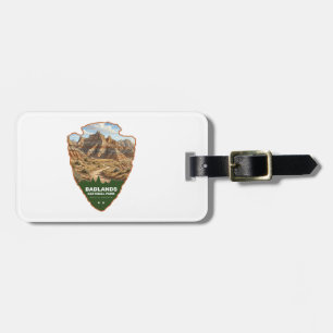 Badlands National Park Arrowhead Luggage Tag