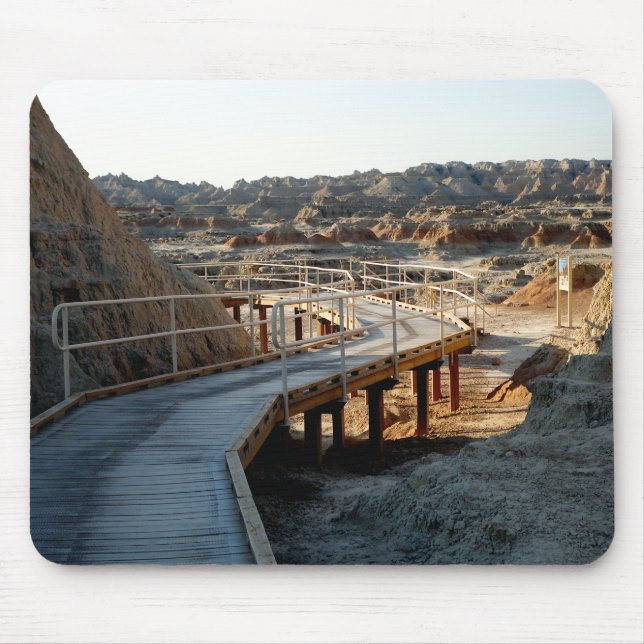 Badlands National Park Boardwalk Mouse Mat (Front)