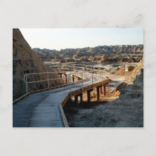 Badlands National Park Boardwalk Postcard
