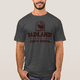 Badlands National Park Brown Deer T-Shirt