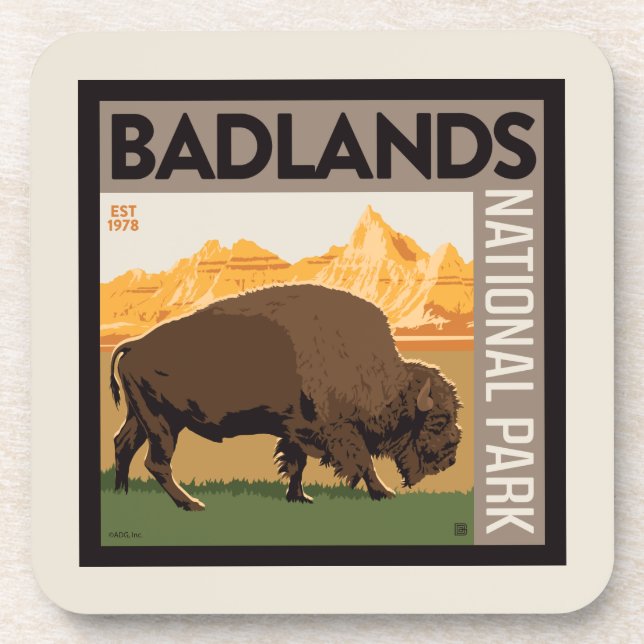Badlands National Park | Buffalo Coaster (Front)