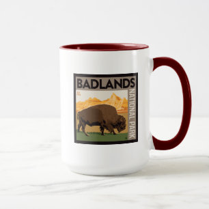 Badlands National Park Buffalo Mug