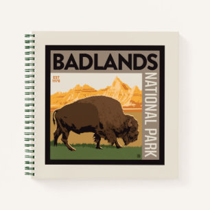 Badlands National Park   Buffalo Notebook