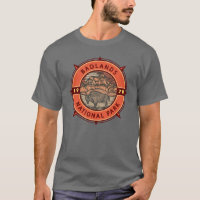 Badlands National Park Buffalo Retro Compass