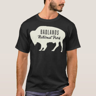 Badlands National Park Buffalo Tan T-Shirt