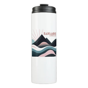 Badlands National Park Coloured Hills Thermal Tumbler