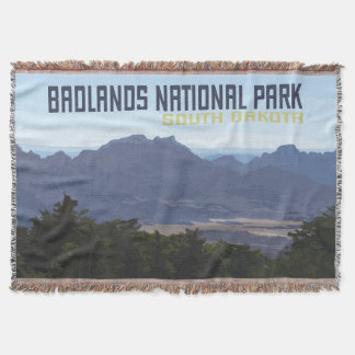Badlands National Park Cotton Throw