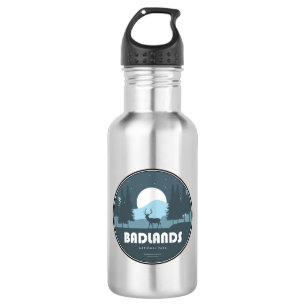 Badlands National Park Deer 532 Ml Water Bottle