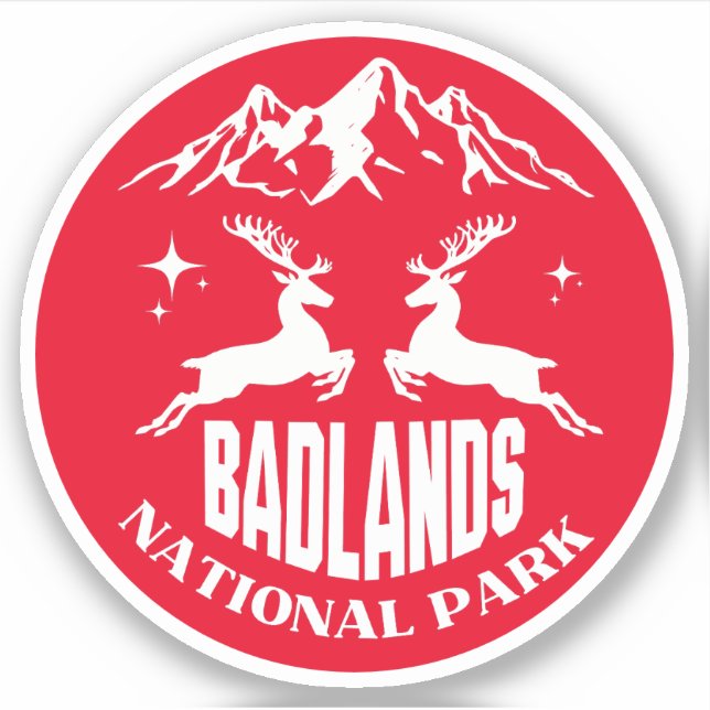 Badlands National Park deer South dakota road trip (Front)