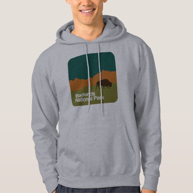 Badlands National Park Hoodie (Front)