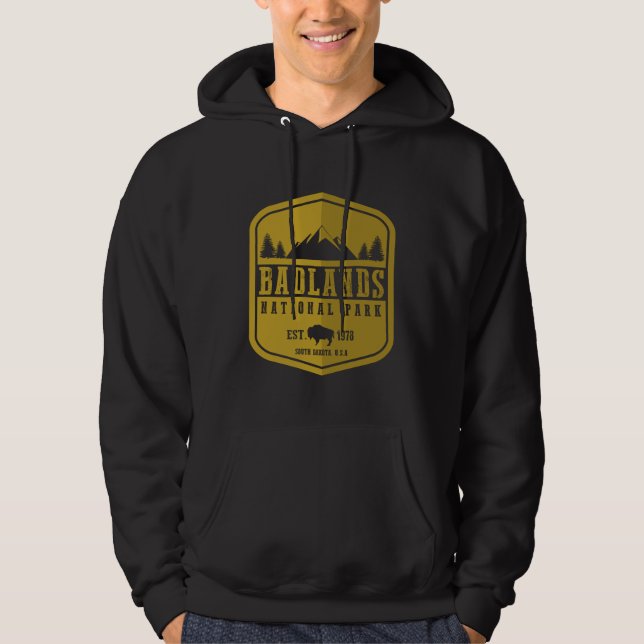 Badlands National Park Hoodie (Front)