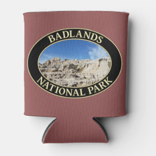 Badlands National Park in South Dakota Can Cooler