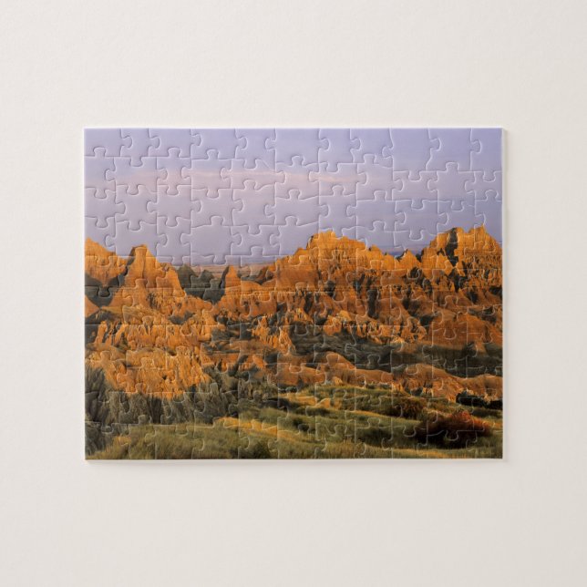 Badlands National Park in South Dakota Jigsaw Puzzle (Horizontal)