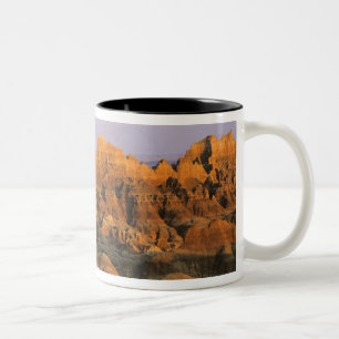 Badlands National Park in South Dakota Two-Tone Coffee Mug
