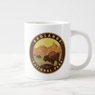 Badlands National Park Large Coffee Mug