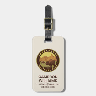 Badlands National Park Luggage Tag