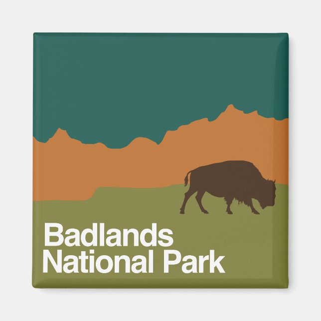 Badlands National Park Magnet (Front)