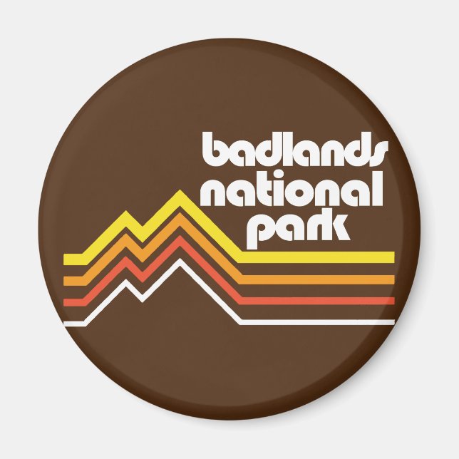 Badlands National Park Magnet (Front)