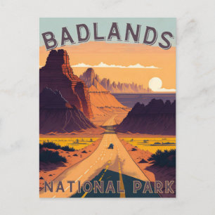 Badlands National Park Postcard