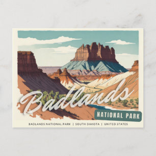 Badlands National Park Postcard