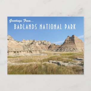 Badlands National Park Postcard