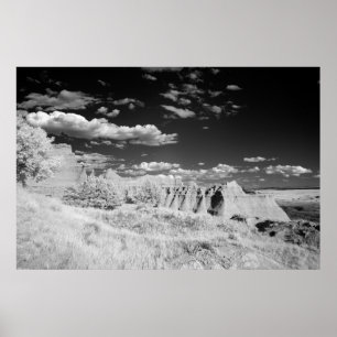 Badlands National Park Poster