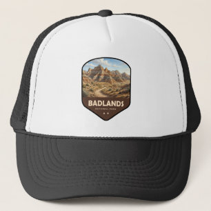 Badlands National Park Shield Trucker Hat