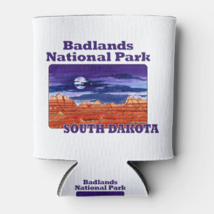 Badlands National Park, South Dakota Can Cooler
