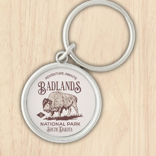 Badlands National Park South Dakota Key Ring