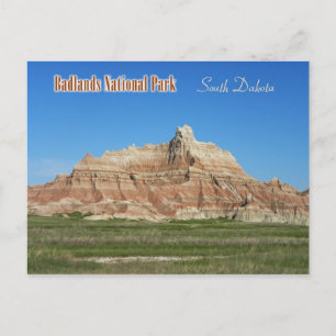 Badlands National Park, South Dakota Postcard