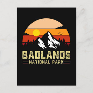 badlands national park south dakota vintage T-Shir Postcard