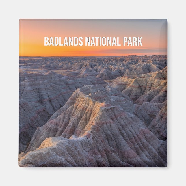 Badlands National Park Souvenir Magnet (Front)