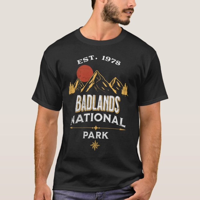 Badlands National Park T-Shirt (Front)