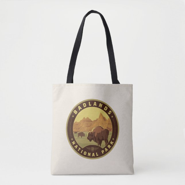 Badlands National Park Tote Bag (Front)