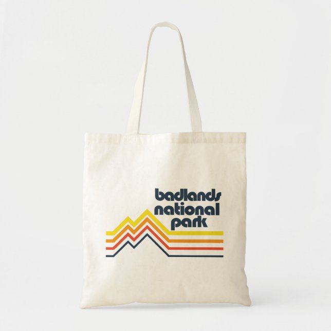 Badlands National Park Tote Bag (Front)