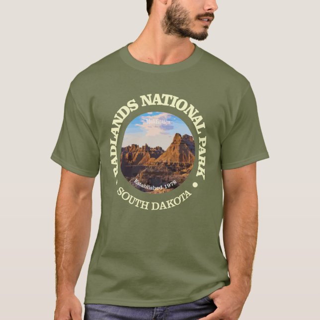 Badlands NP (rd)2 T-Shirt (Front)