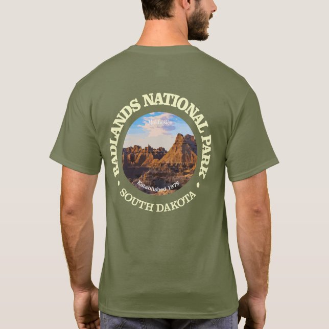 Badlands NP (rd)2 T-Shirt (Back)