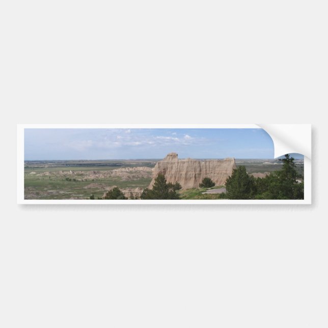 Badlands South Dakota Bumper Sticker (Front)