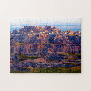 Badlands South Dakota. Jigsaw Puzzle
