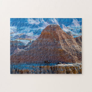 Badlands South Dakota. Jigsaw Puzzle