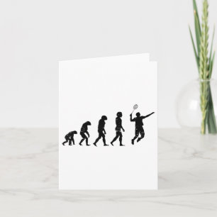 Badmincado Badminton Player Shuttle  Card