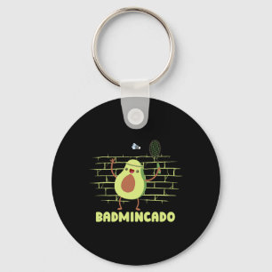 Badmincado - Racket Funny Player Game Match Badmin Key Ring