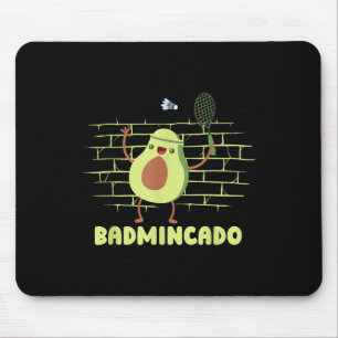 Badmincado - Racket Funny Player Game Match Badmin Mouse Mat