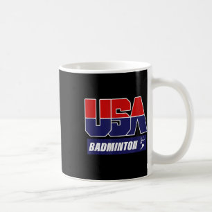 Badminton 2021 Usa Coffee Mug