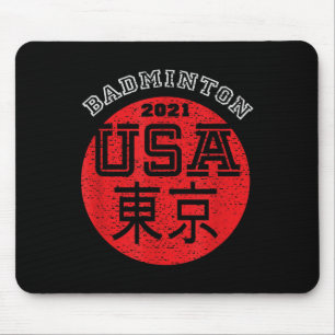 Badminton 2021 Usa Mouse Mat