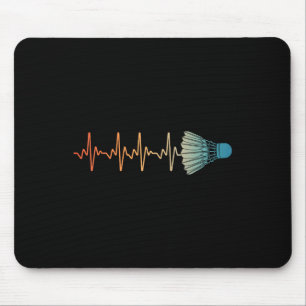 Badminton Art For Men Women Badminton Lover Badmin Mouse Mat